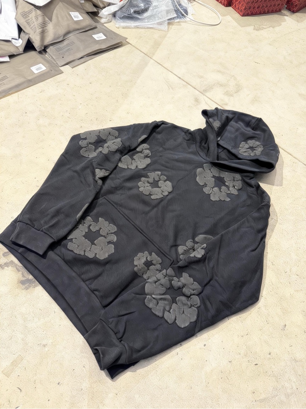 Denim Tears Black Hoodie